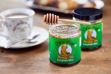 Organic Enlighten - Mint Honey Tea - Zenbear Honey Tea Organic Enlighten - Mint Honey Tea - Zenbear Honey Tea